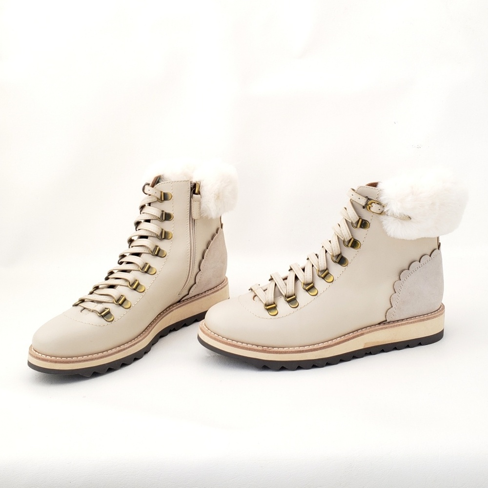 Kate Spade Shoes Women's Faux Fur Ankle Booties - Picture 4 of 8
